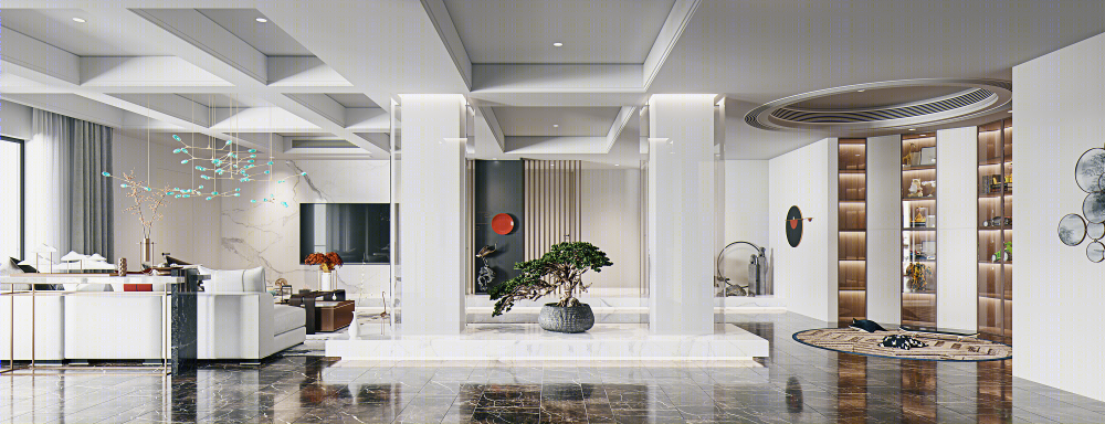 大师一号壹哥打造的白里透红空间设计-9