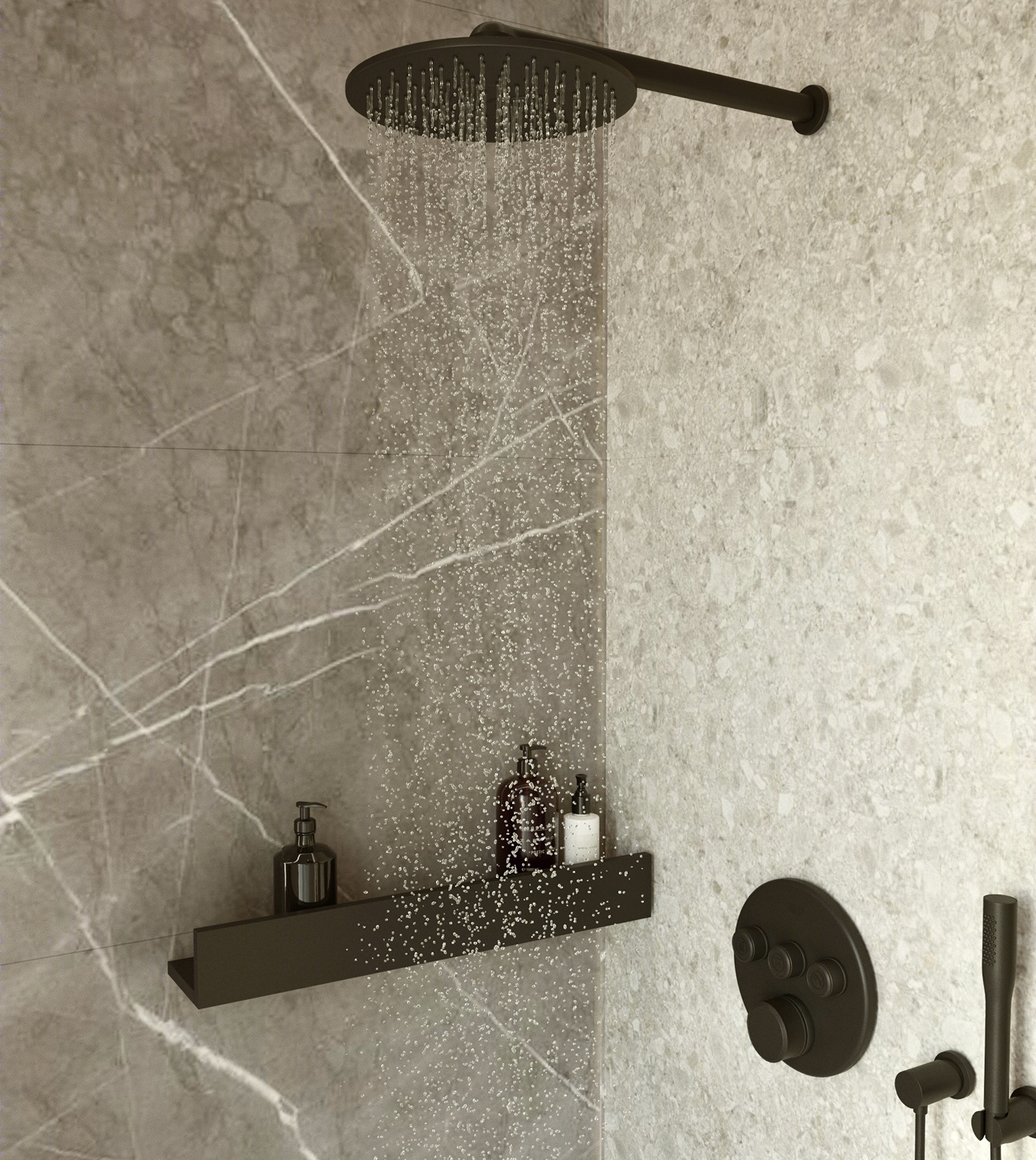 Anastasiya Gushchina丨平层丨Interior design, CGI, Design Studio-6