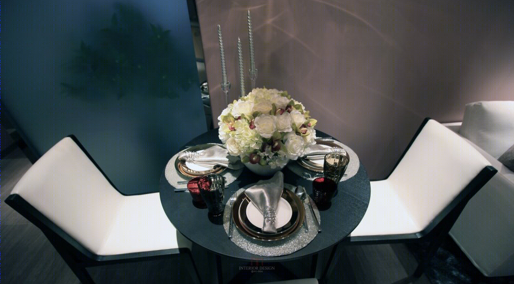 北京现代风格样板间“绽放”-34