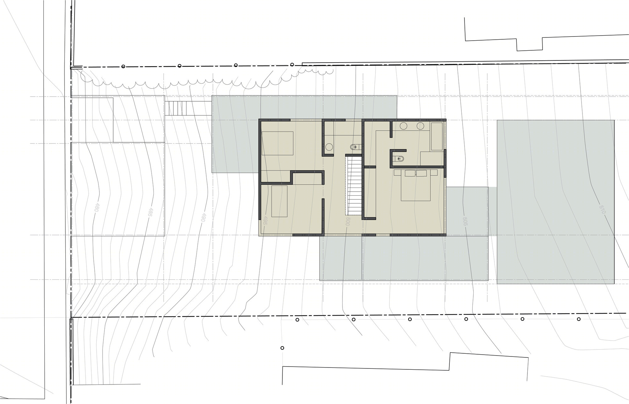 洛杉矶斜坡上的三层阶梯别墅（The Three Step House）-54