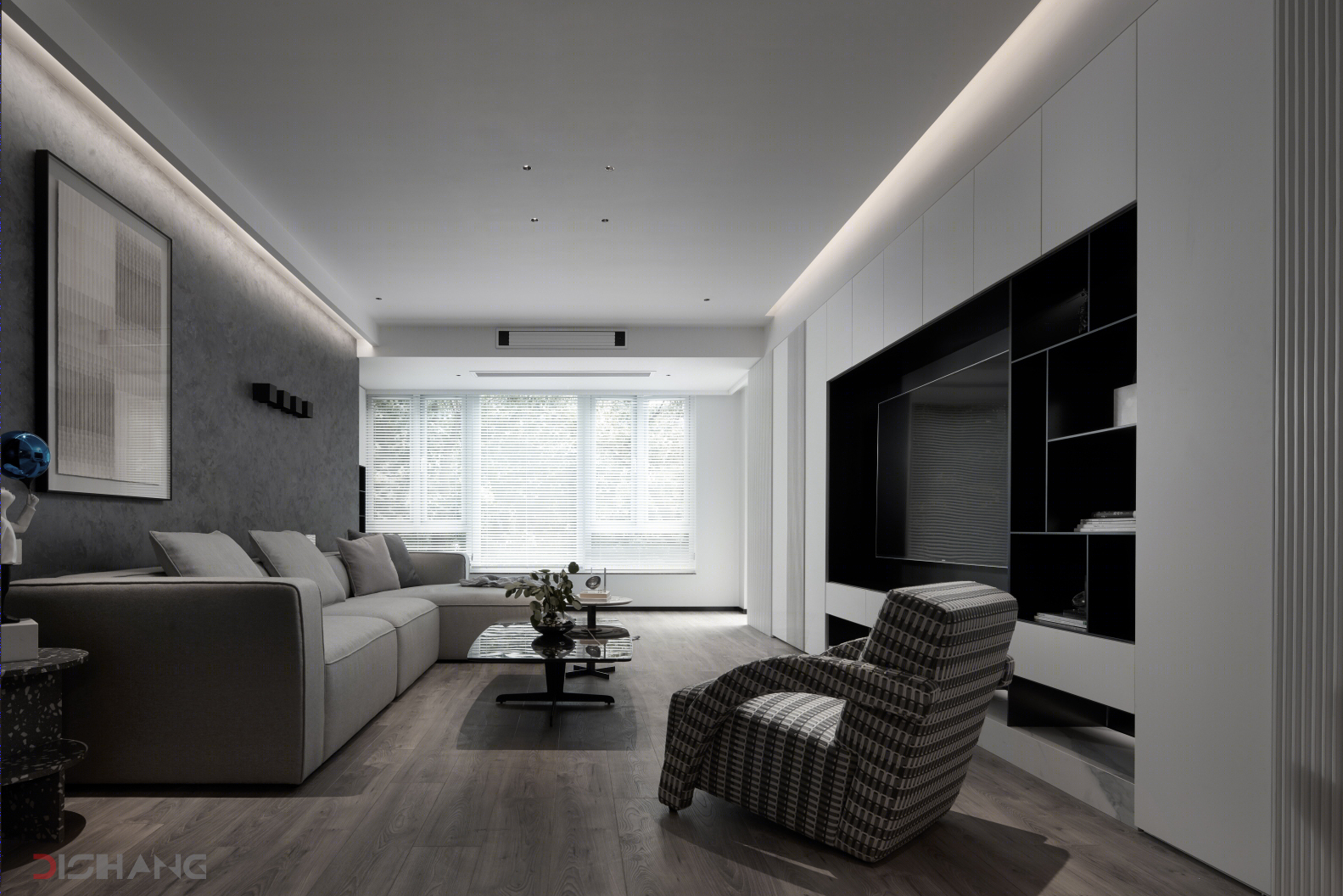 现代台式风格打造简约高级感生活空间-50