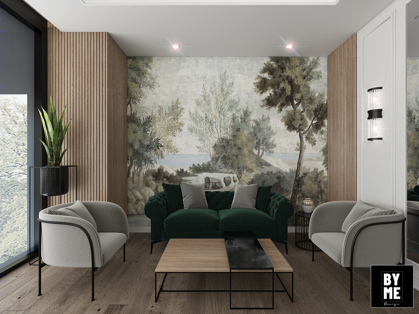 Anastasiya Gushchina丨平层丨RESTAURANT VIP ROOM DESIGN-4