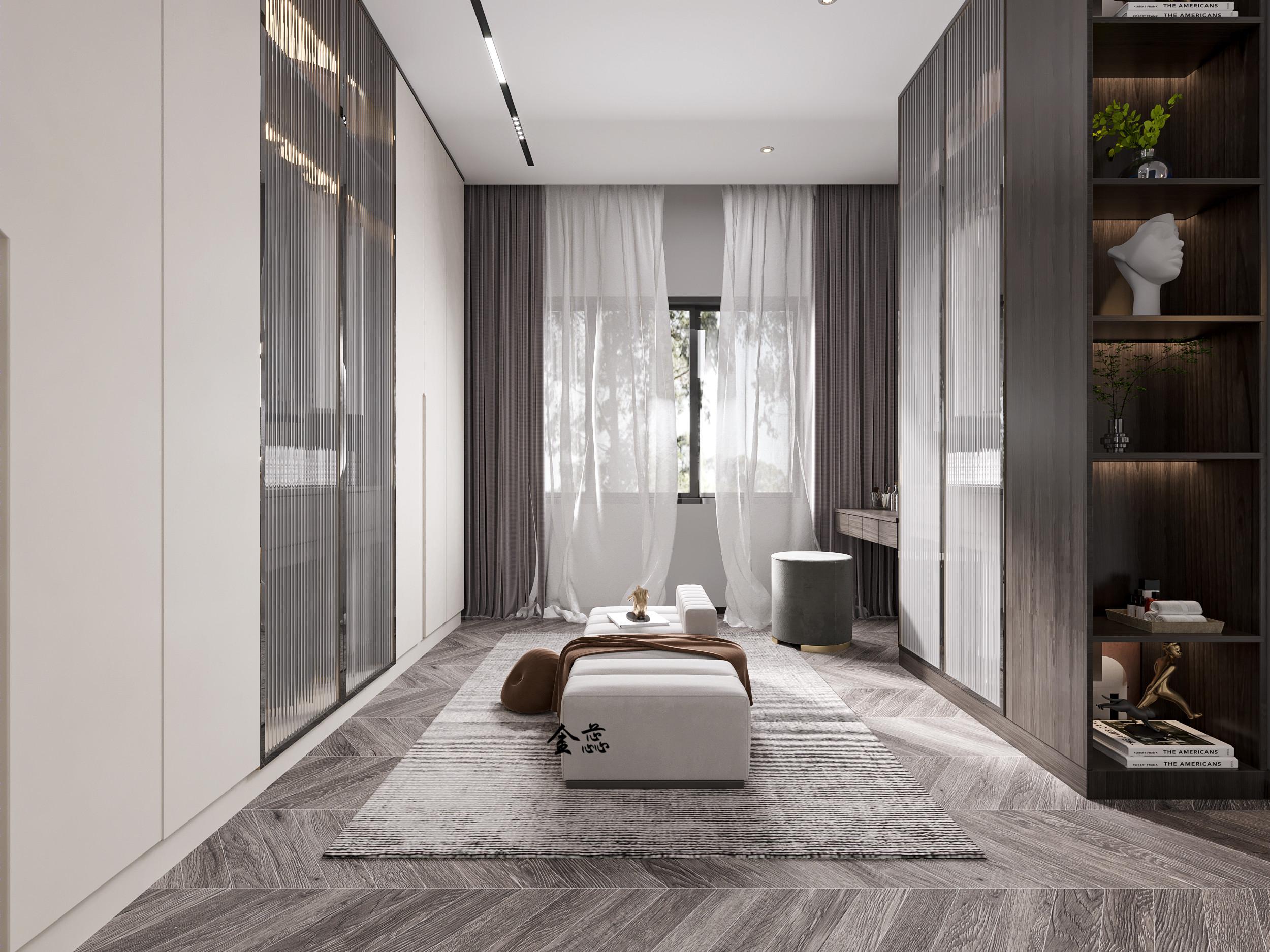 现代轻奢公寓设计-6