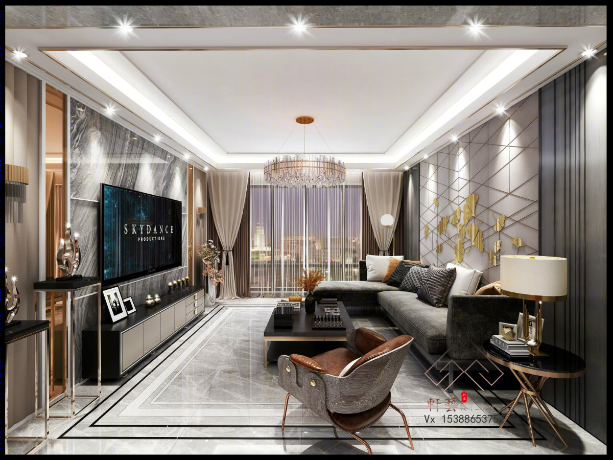 轻奢风格 品质生活*尊重设计-1