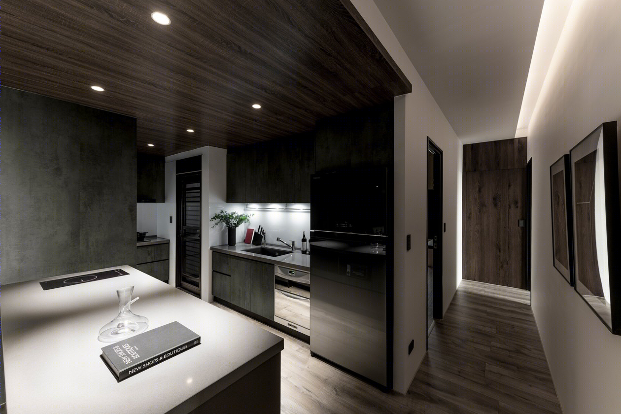 天坊设计---黑色系空间 既沉稳又大气-7