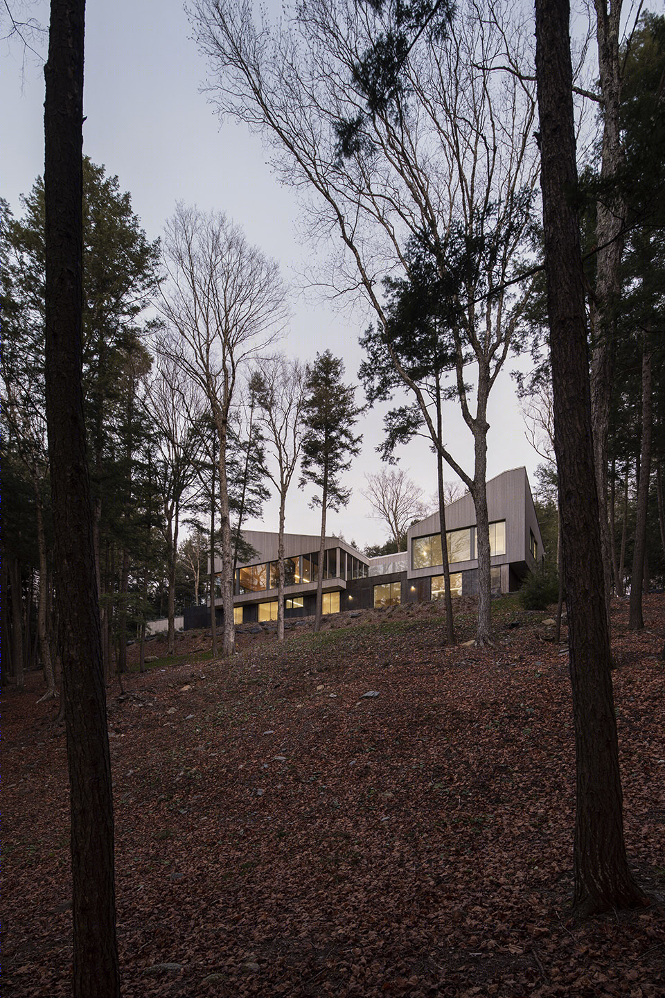 Memphremagog 湖岸住宅丨加拿大丨_naturehumaine-75