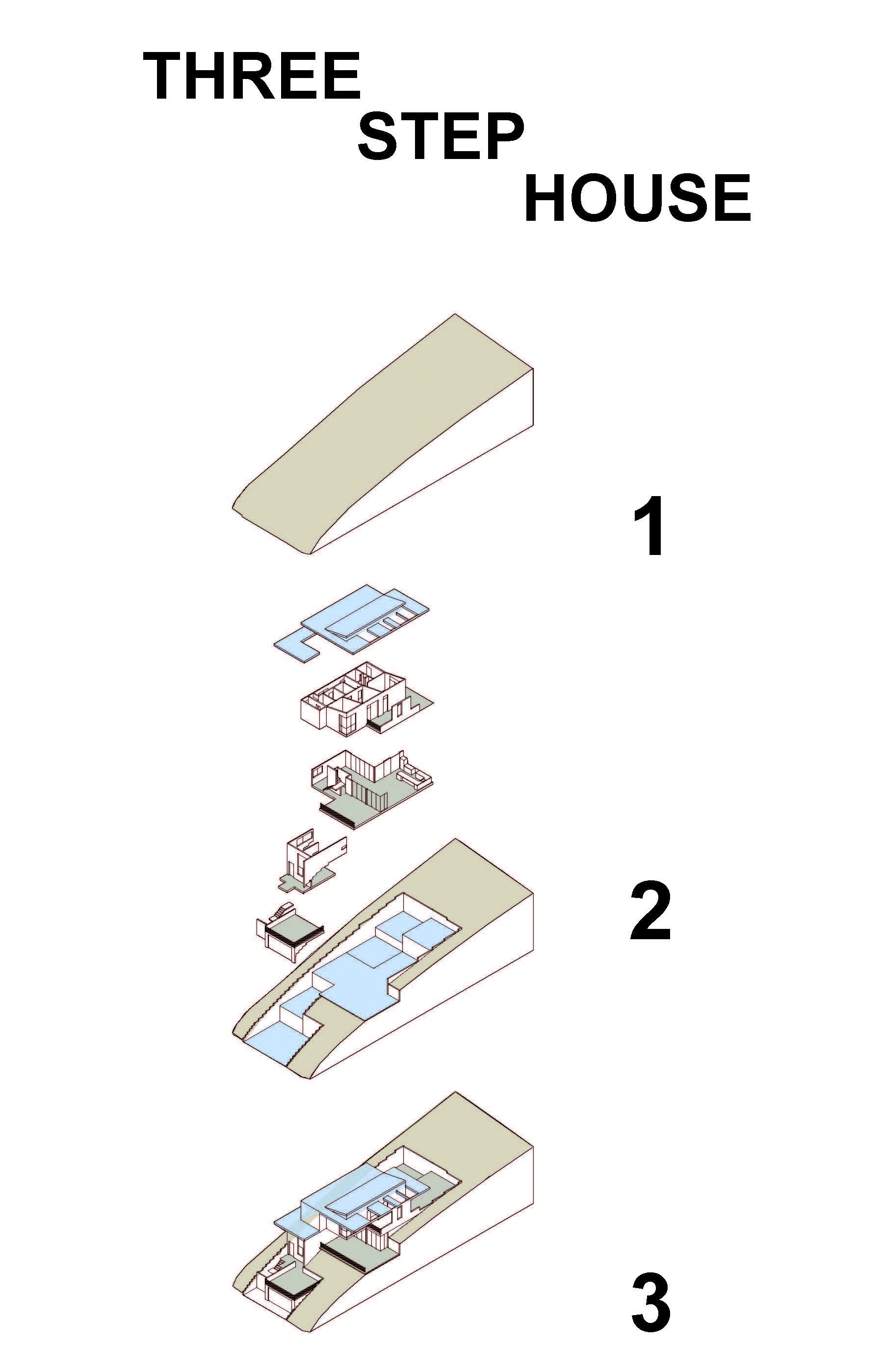 洛杉矶斜坡上的三层阶梯别墅(The Three Step House)-55