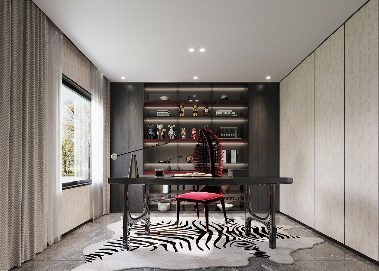 重庆中梁融创 云篆学府样板间丨中国重庆丨重庆米修室内设计有限公司-50