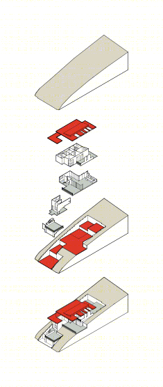 洛杉矶斜坡上的三层阶梯别墅（The Three Step House）-56