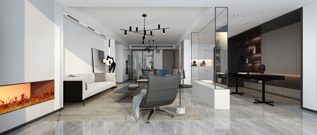 120平现代极简之家-4