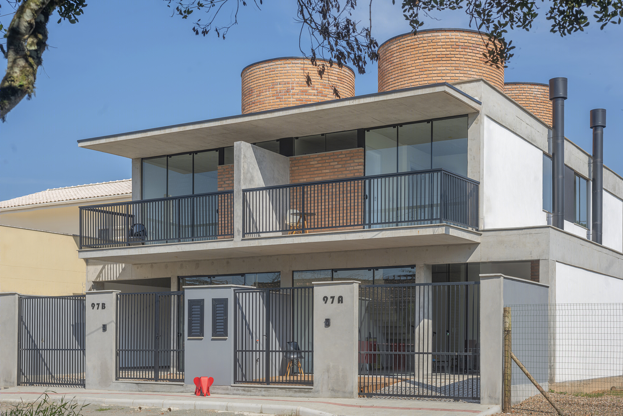 N4 住宅区混凝土别墅设计-11