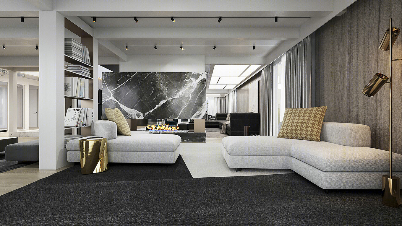 极简现代家居，舒适大气的设计美学-5