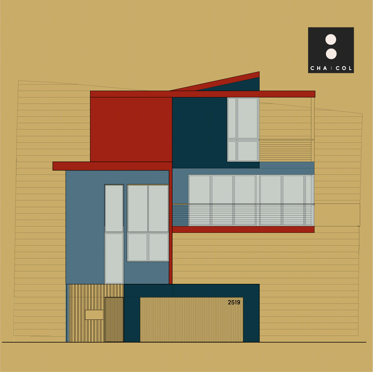 洛杉矶斜坡上的三层阶梯别墅（The Three Step House）-57