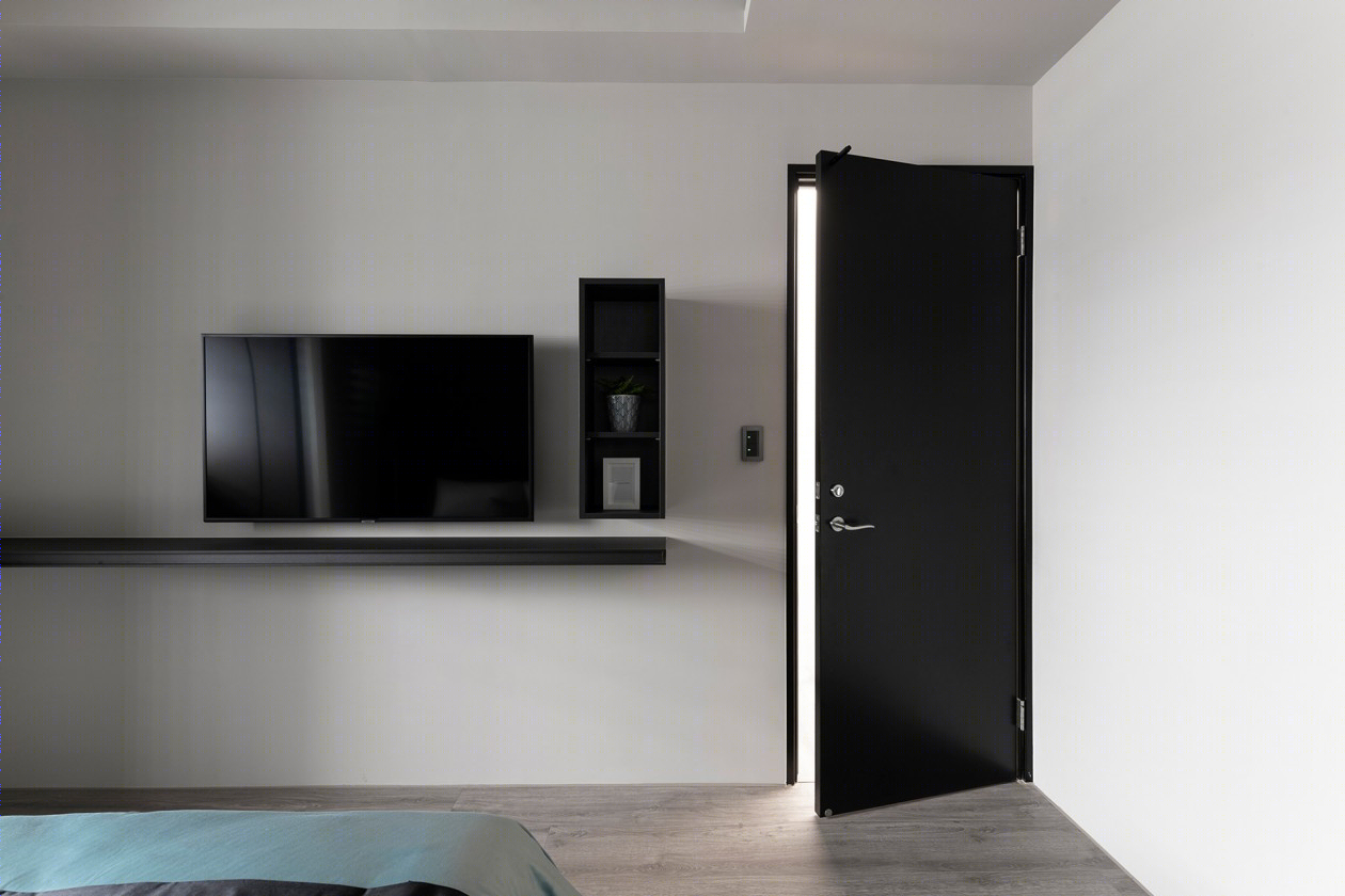 天坊设计---黑色系空间 既沉稳又大气-9