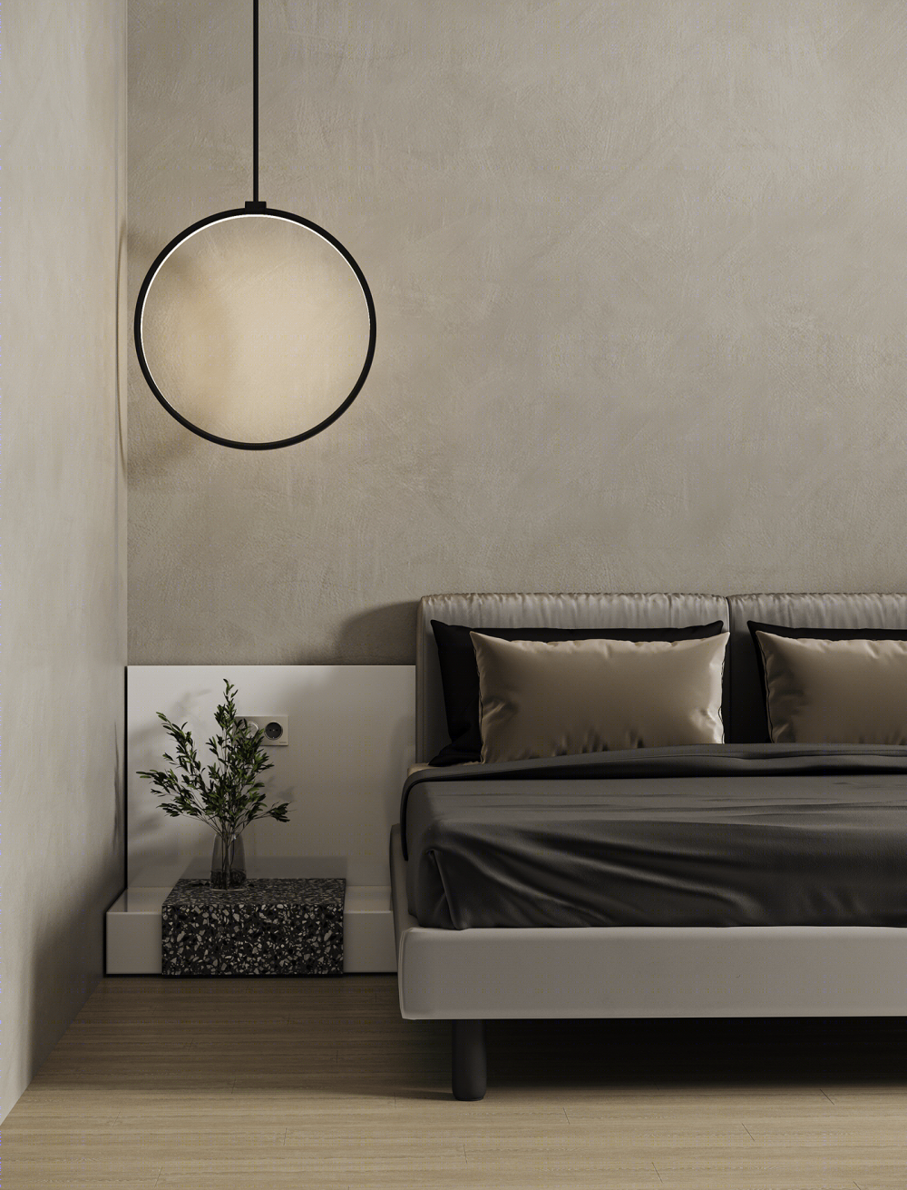 2021 年法国尼斯 Light Project | Maria Travchenko 的卧室设计-23