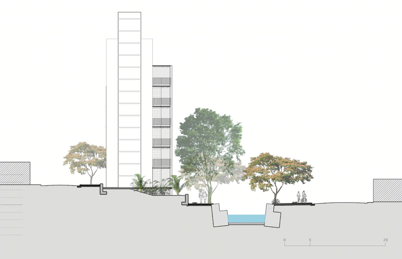 巴西 Sapé社区重建 | 公共空间与住宅融合的城市设计-9