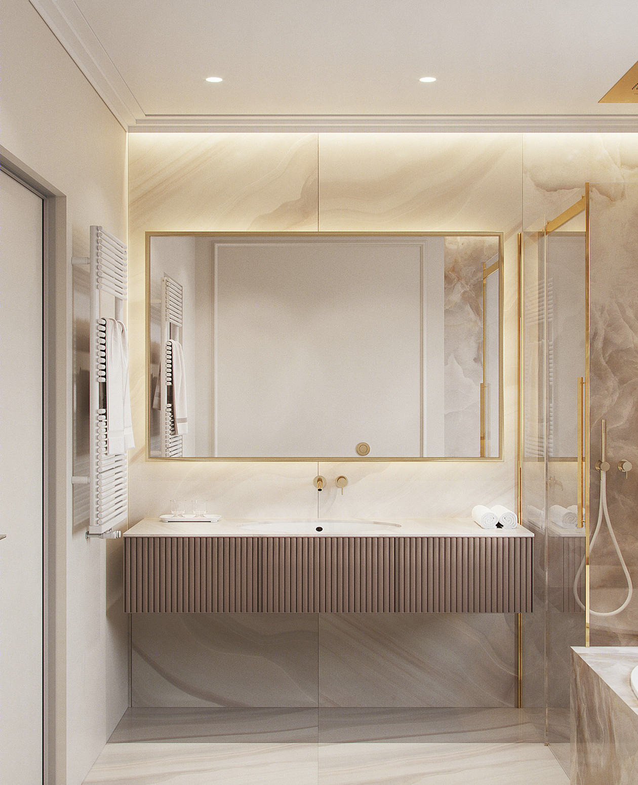 简约风格公寓设计，年费会员免费下载高清原图-17