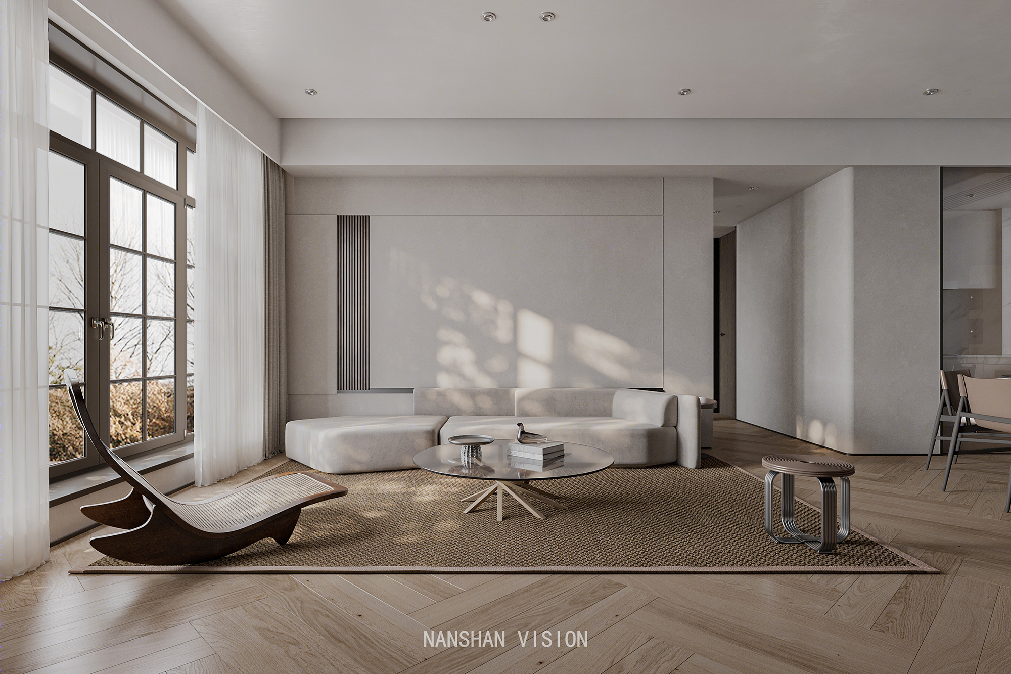 极简主义住宅设计丨南山图像-2