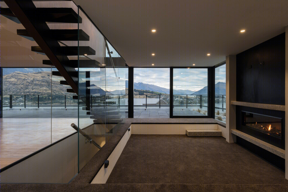 新西兰 Queenstown 山景住宅,融入自然的奢华设计-27