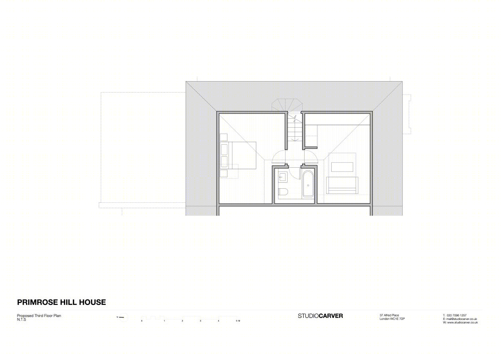英国伦敦樱草山住宅-37