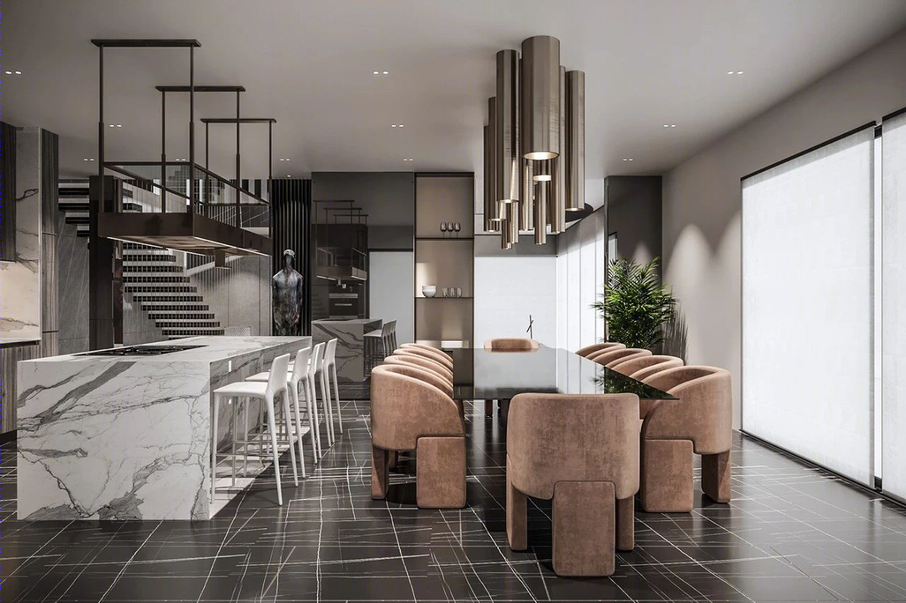 乌克兰设计师 Ivan Honcharenko 的现代高级灰空间艺术-27