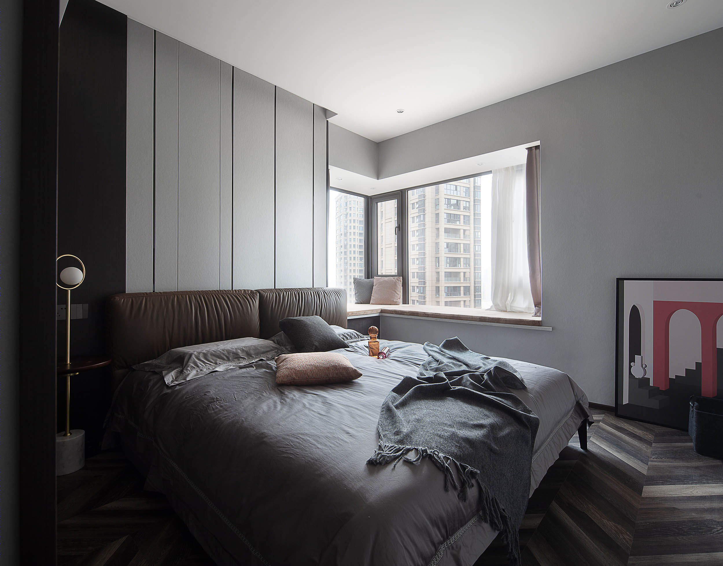 温州原石设计 | 现代锦华城 135m2 别墅 | 城市里的春天-38