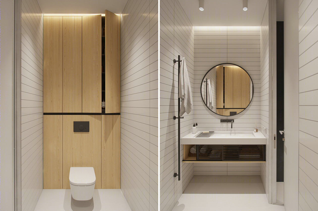 简约风格公寓设计，年费会员免费下载高清原图-22