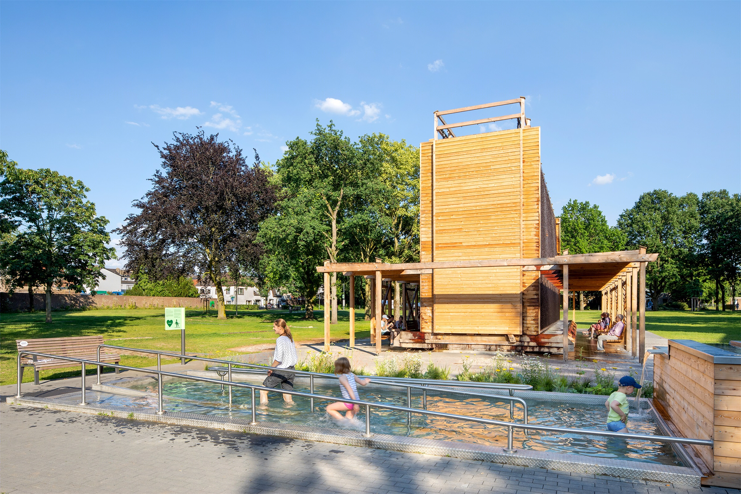 邂逅公园,克桑滕城墙区更新改造-8