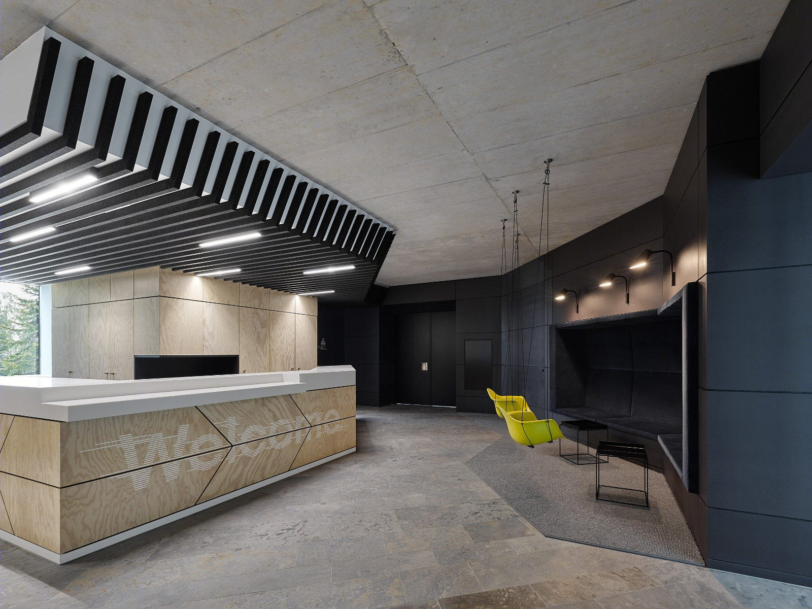 休闲工业风办公室设计-2