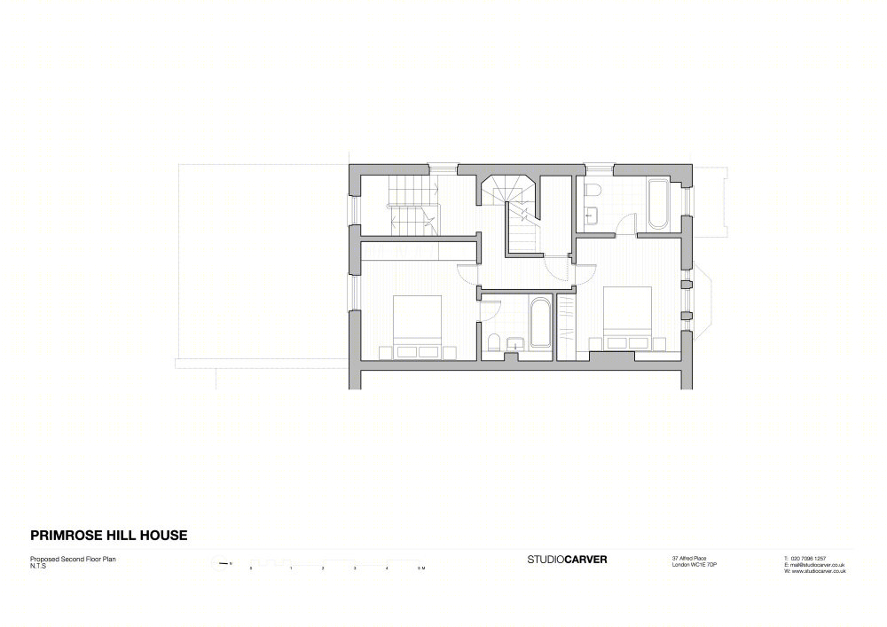 英国伦敦樱草山住宅-38