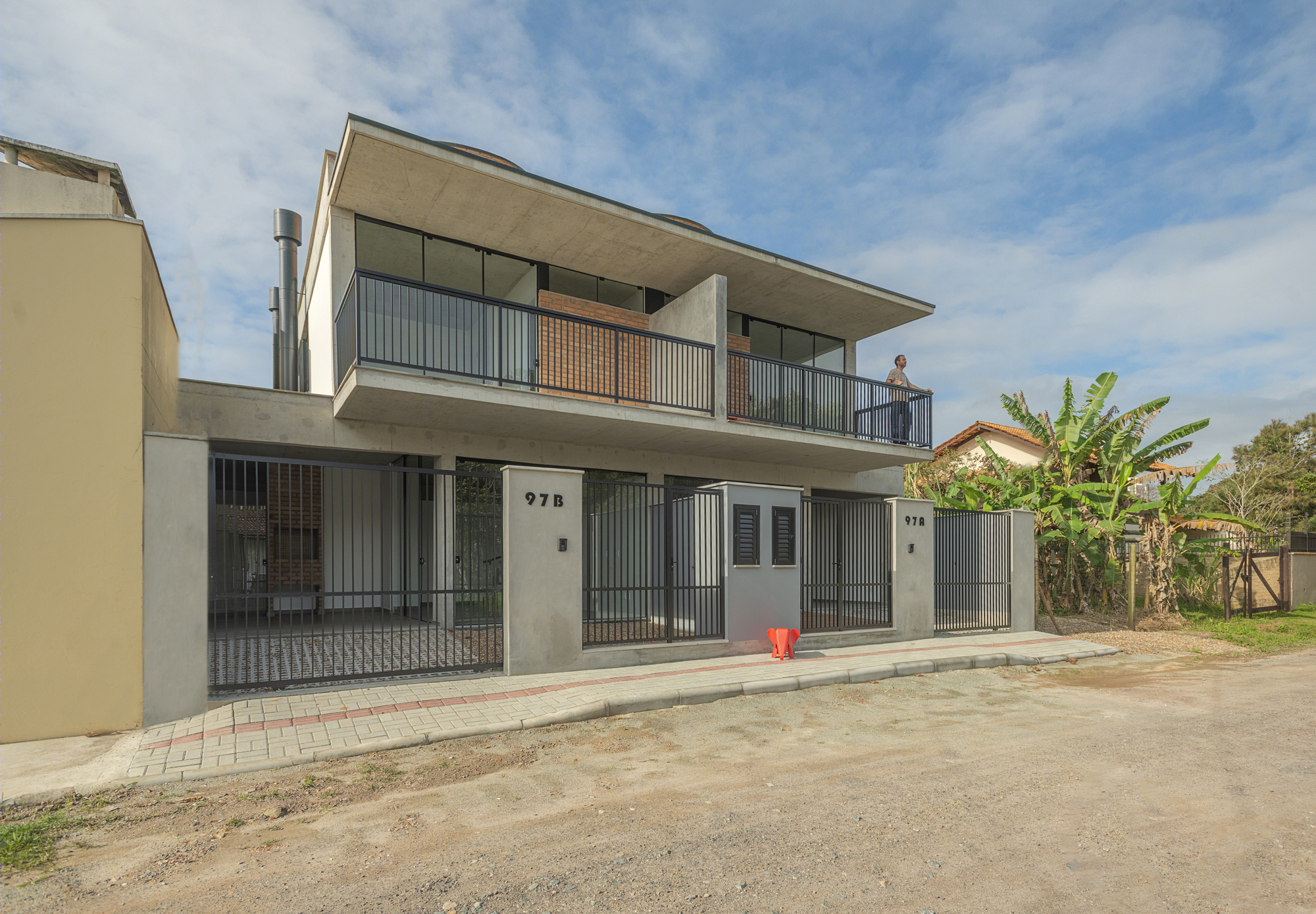 N4 住宅区混凝土别墅设计-16