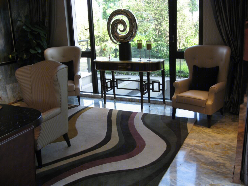 上海复地领馆别墅样板房-- 现代简约风格-14