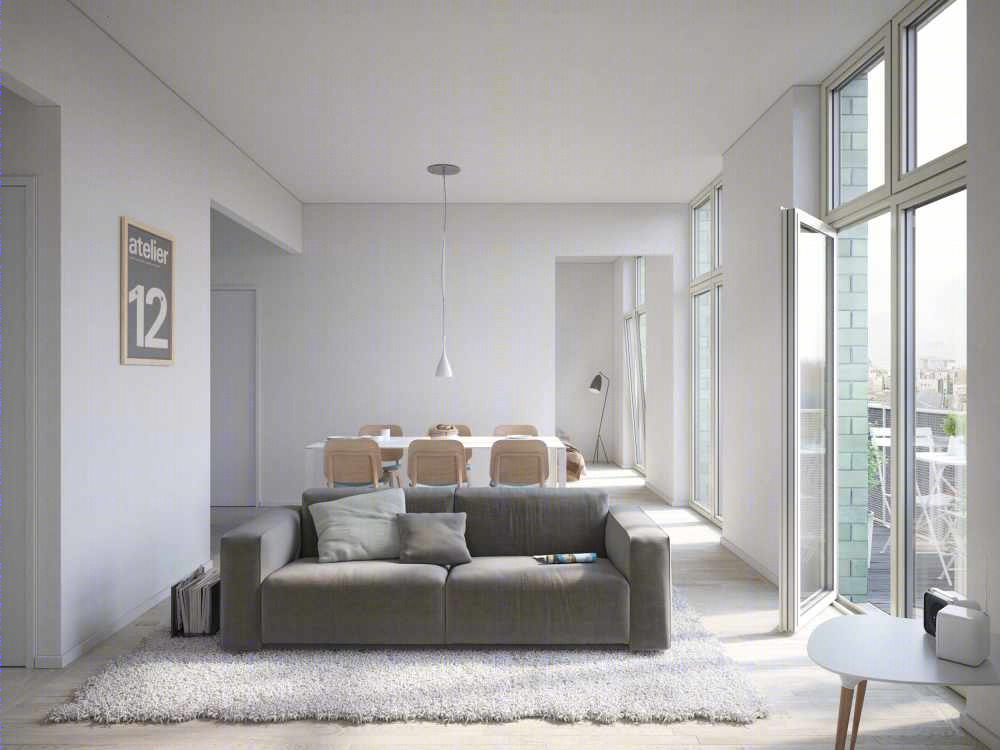 安特卫普 Cadix 社区住宅，绿色与光线的完美结合-5