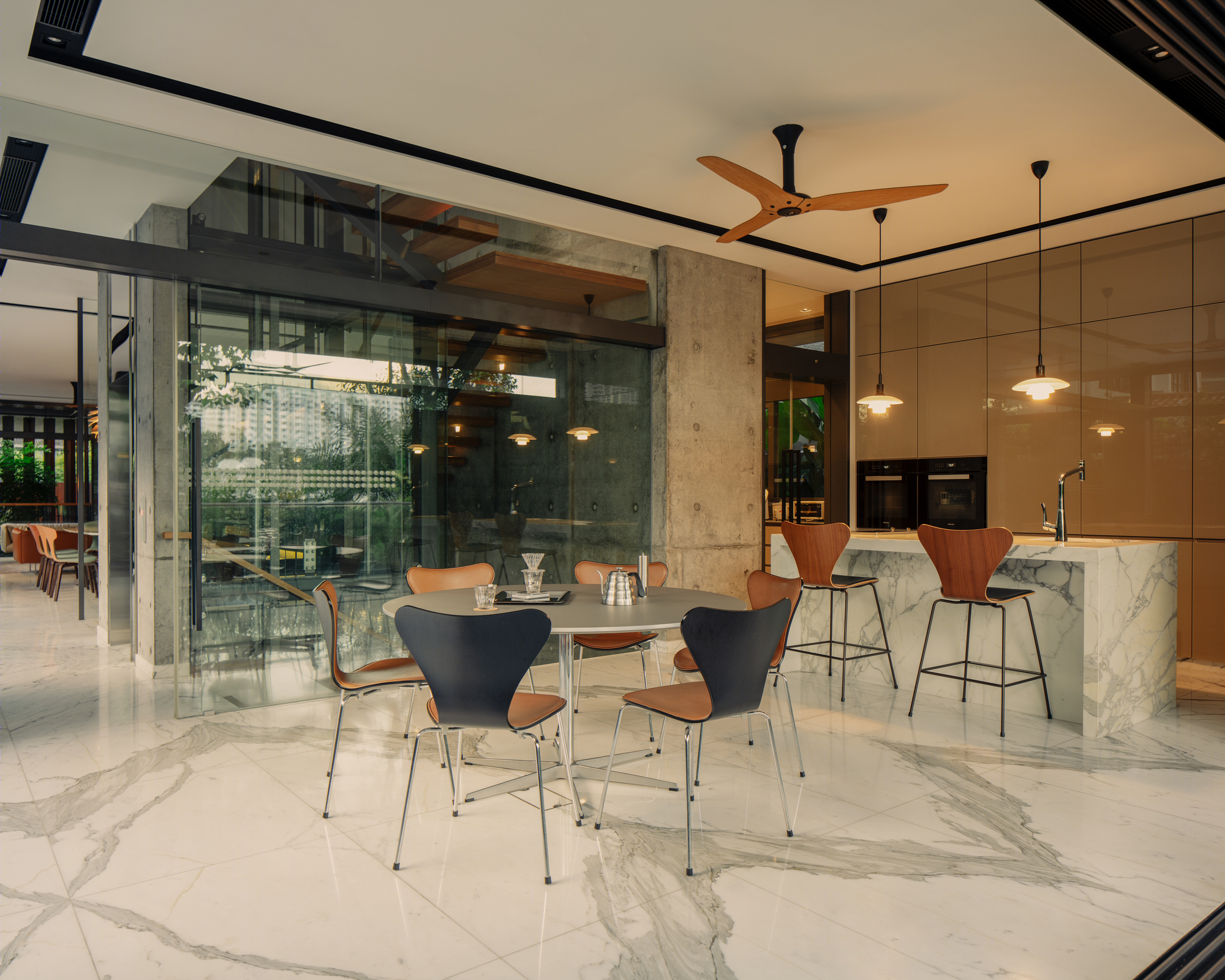 Second Nature House · 别墅设计融入自然,打破边界-4