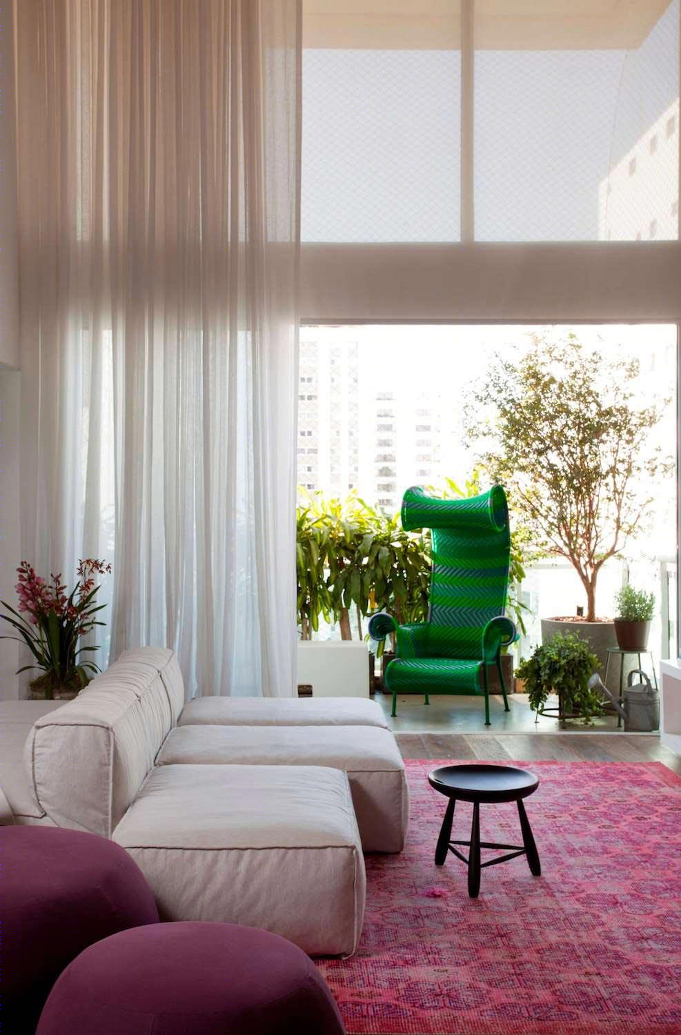 圣保罗 Campo Belo 开放式公寓——现代简约的宜居空间-2