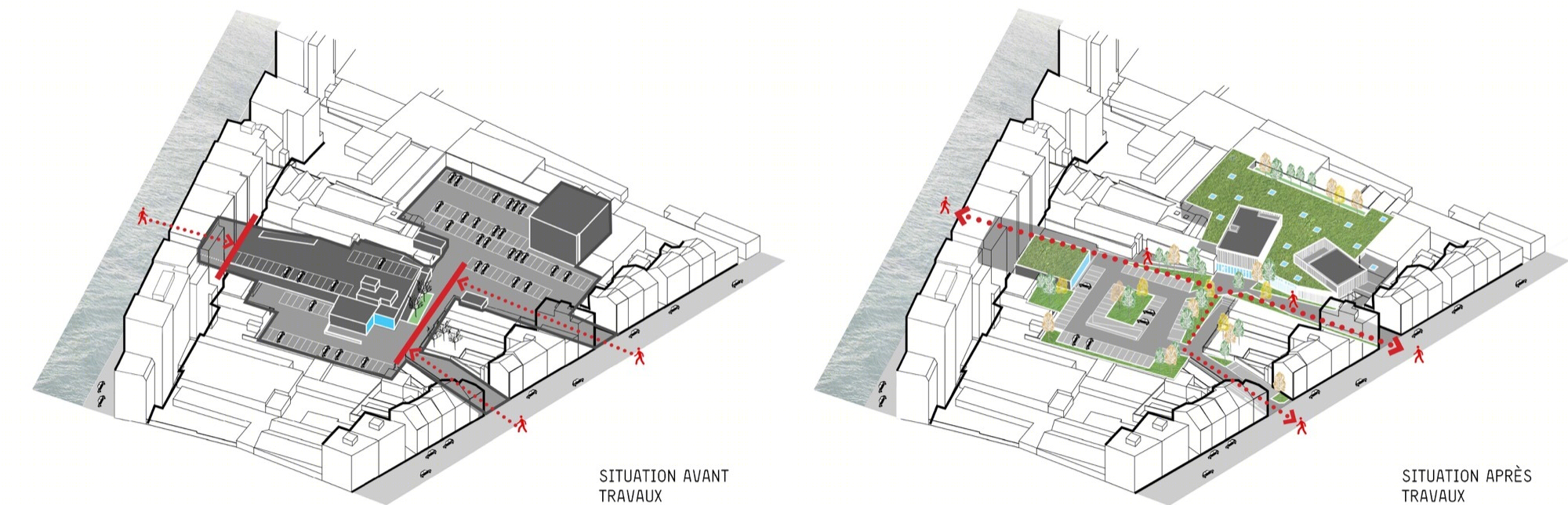 Delhaize Quai de Rome 公寓-5