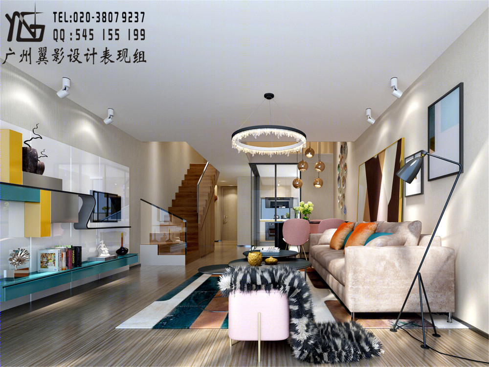 广州翼影室内设计表现样品间一期作品展示-6