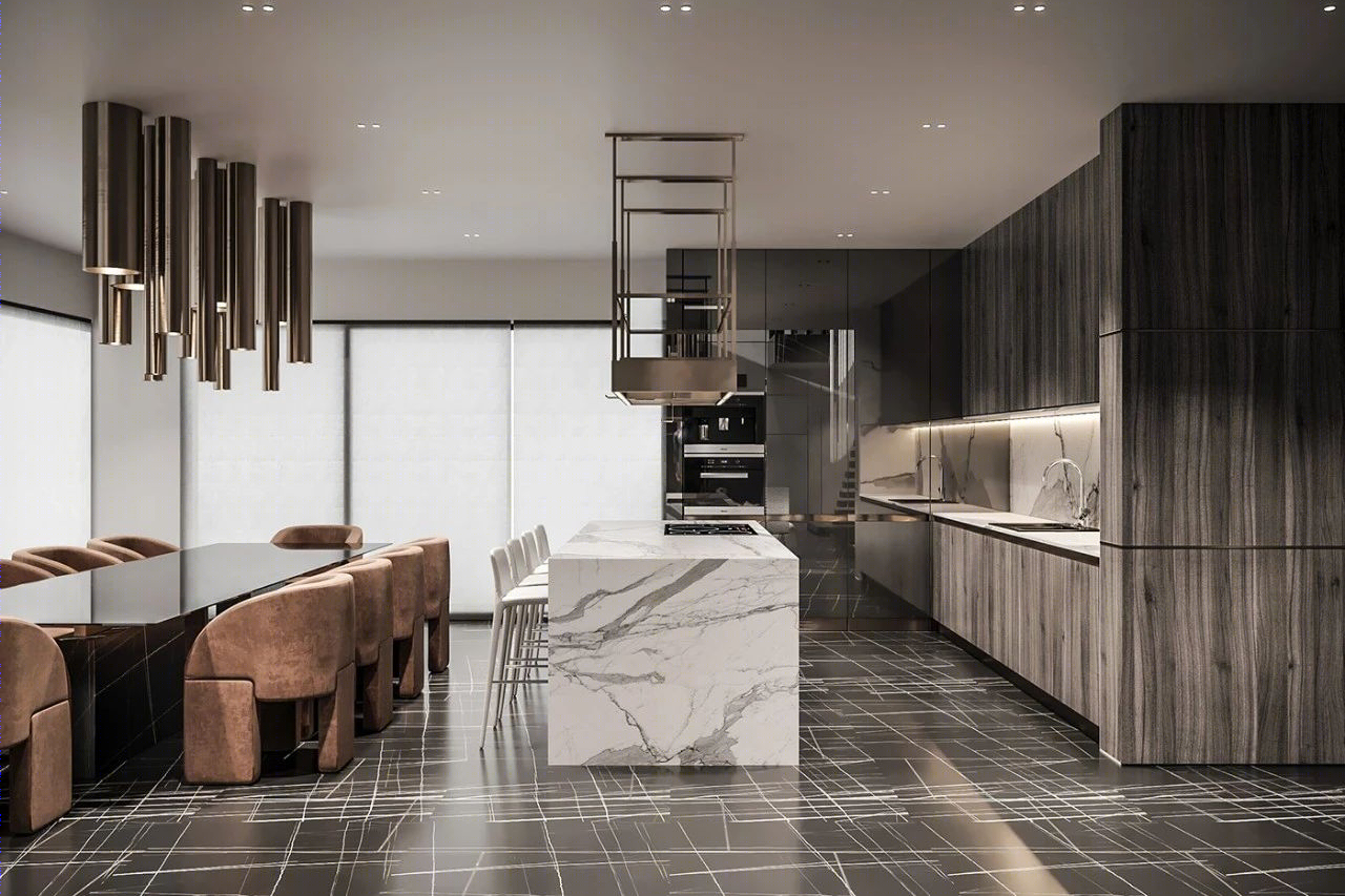 乌克兰设计师 Ivan Honcharenko 的现代高级灰空间艺术-28