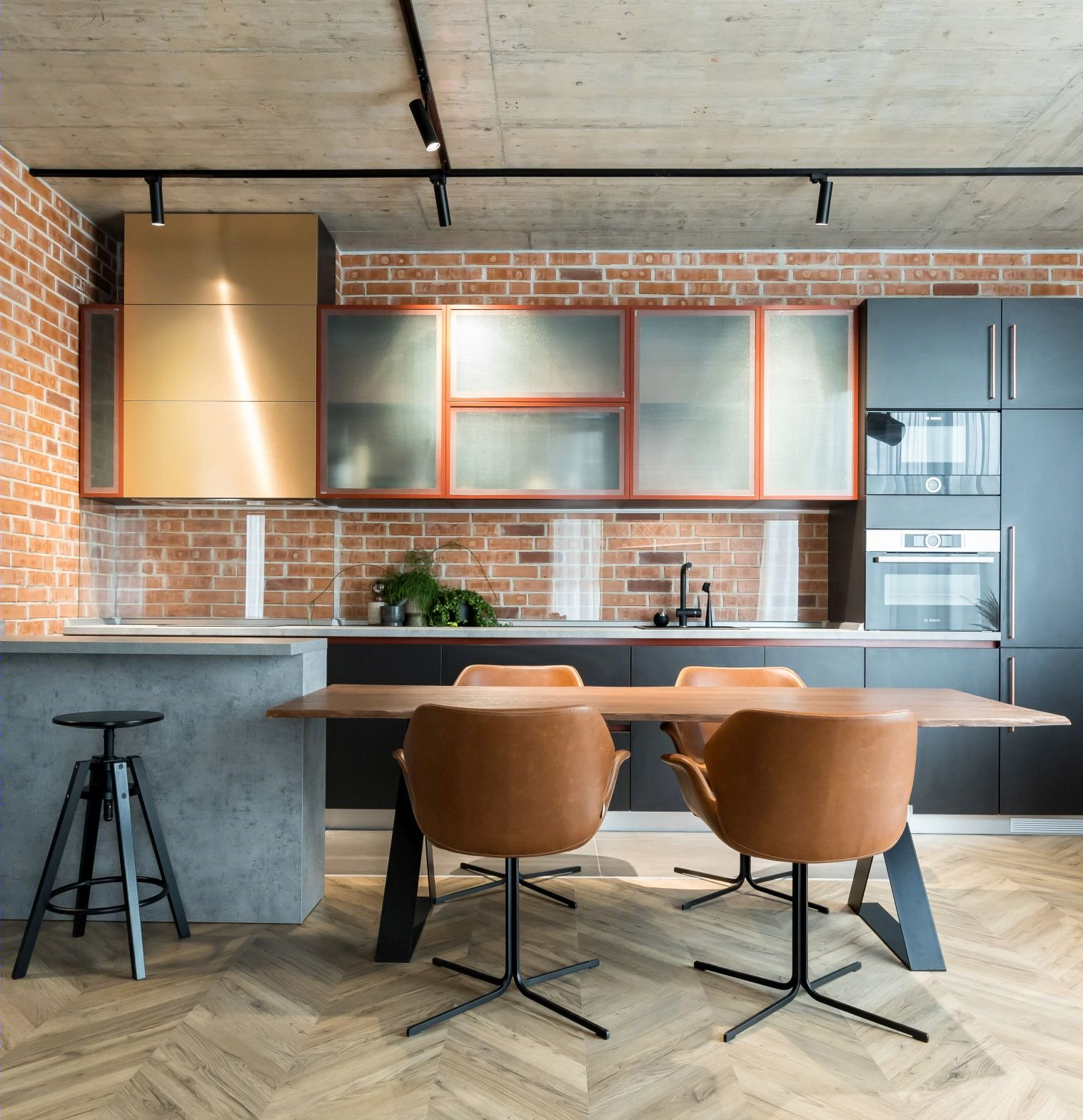 砖块之居 · 工业风公寓设计丨罗马尼亚布加勒斯特-11