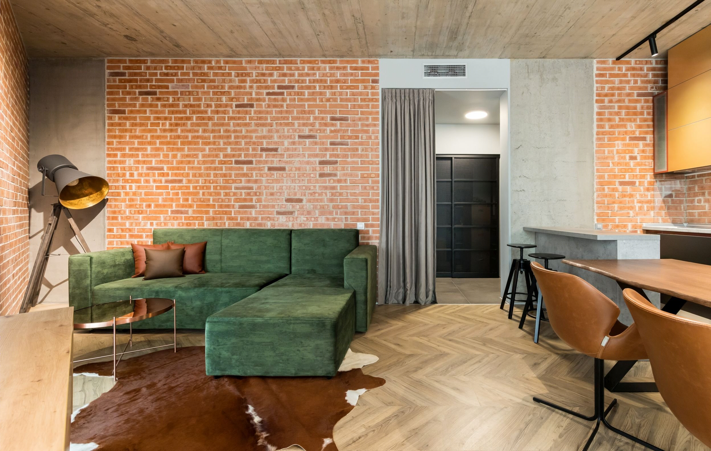 砖块之居 · 工业风公寓设计丨罗马尼亚布加勒斯特-12