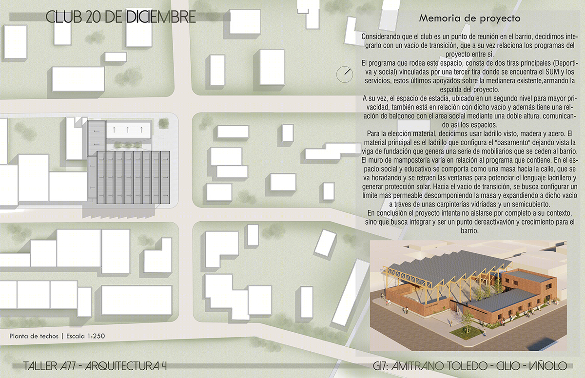 20 de Diciembre 俱乐部丨阿根廷丨Arquitectura 4-1