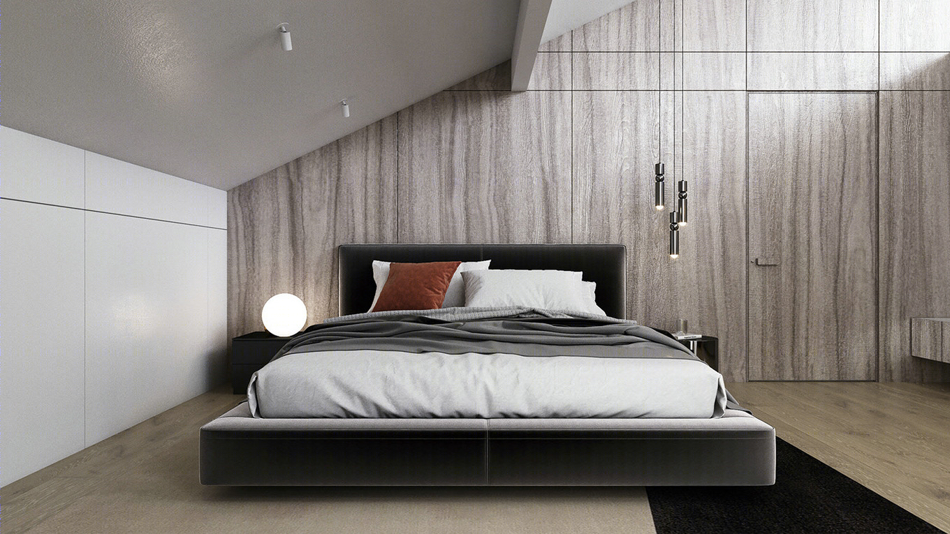 极简现代家居，舒适大气的设计美学-16