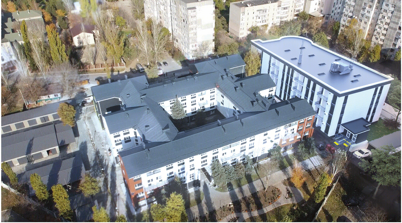 Anastasiya Gushchina丨公寓建筑丨wizualizacja domu wielorodzinnego-4