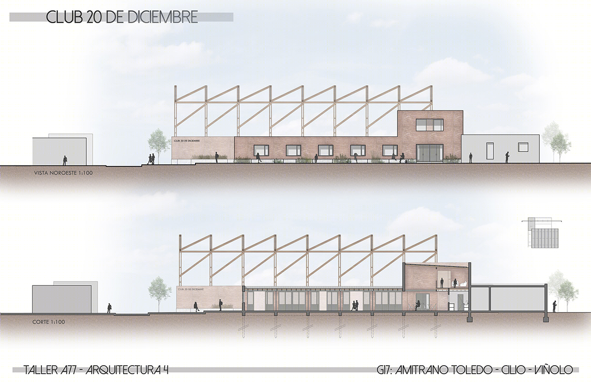 20 de Diciembre 俱乐部丨阿根廷丨Arquitectura 4-3