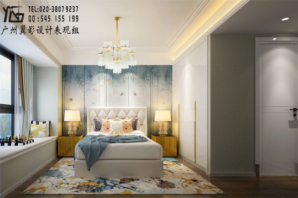 广州翼影室内设计表现样品间一期作品展示-12
