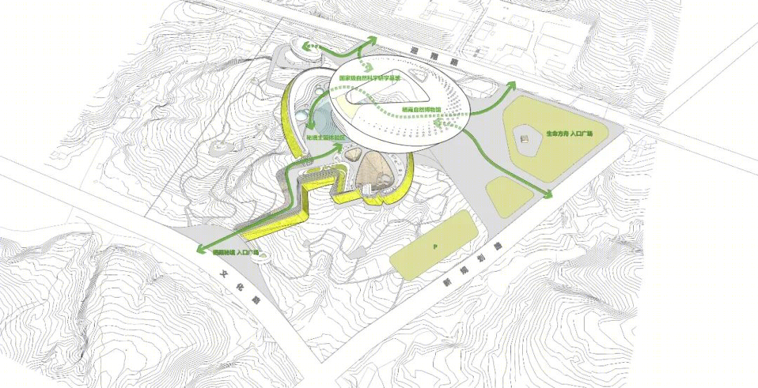 栖霞秘境·生命方舟 · 创新自然博物馆设计丨中国烟台丨天津大学建筑设计规划研究总院设计创新院顾志宏工作室-11