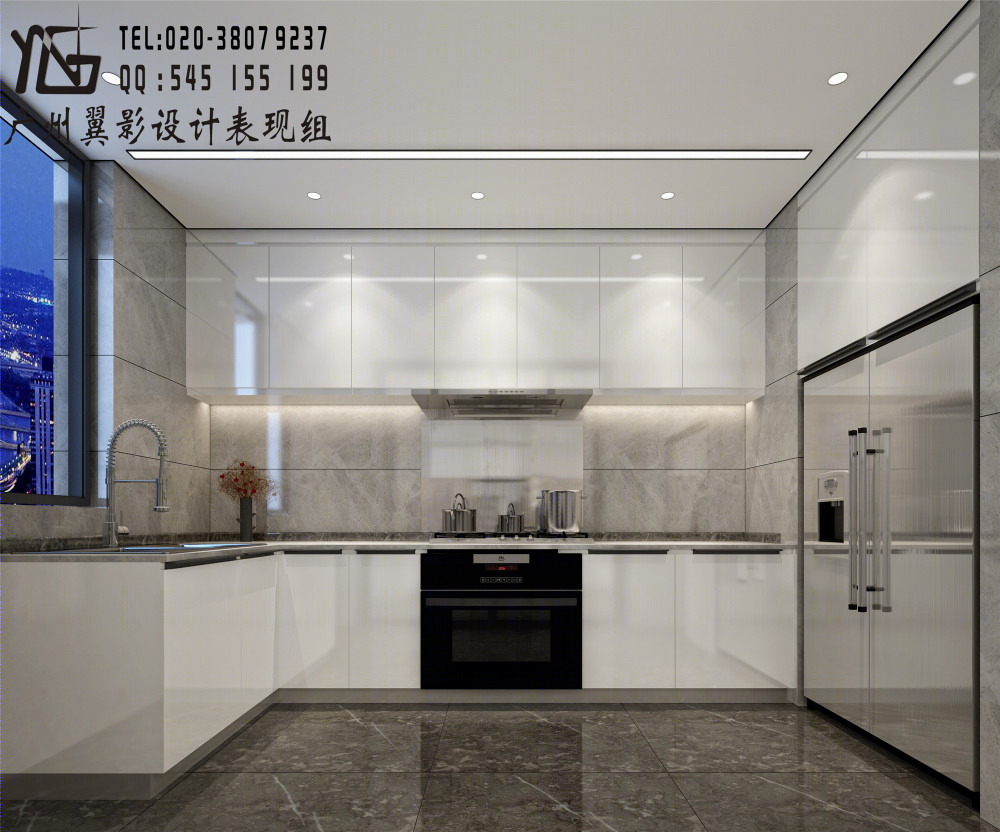 广州翼影室内设计表现样品间一期作品展示-14