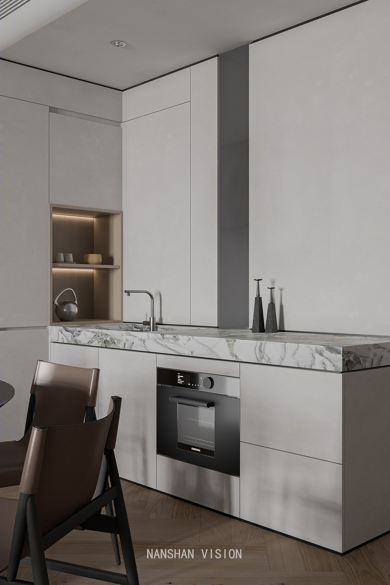 极简主义住宅设计丨南山图像-8