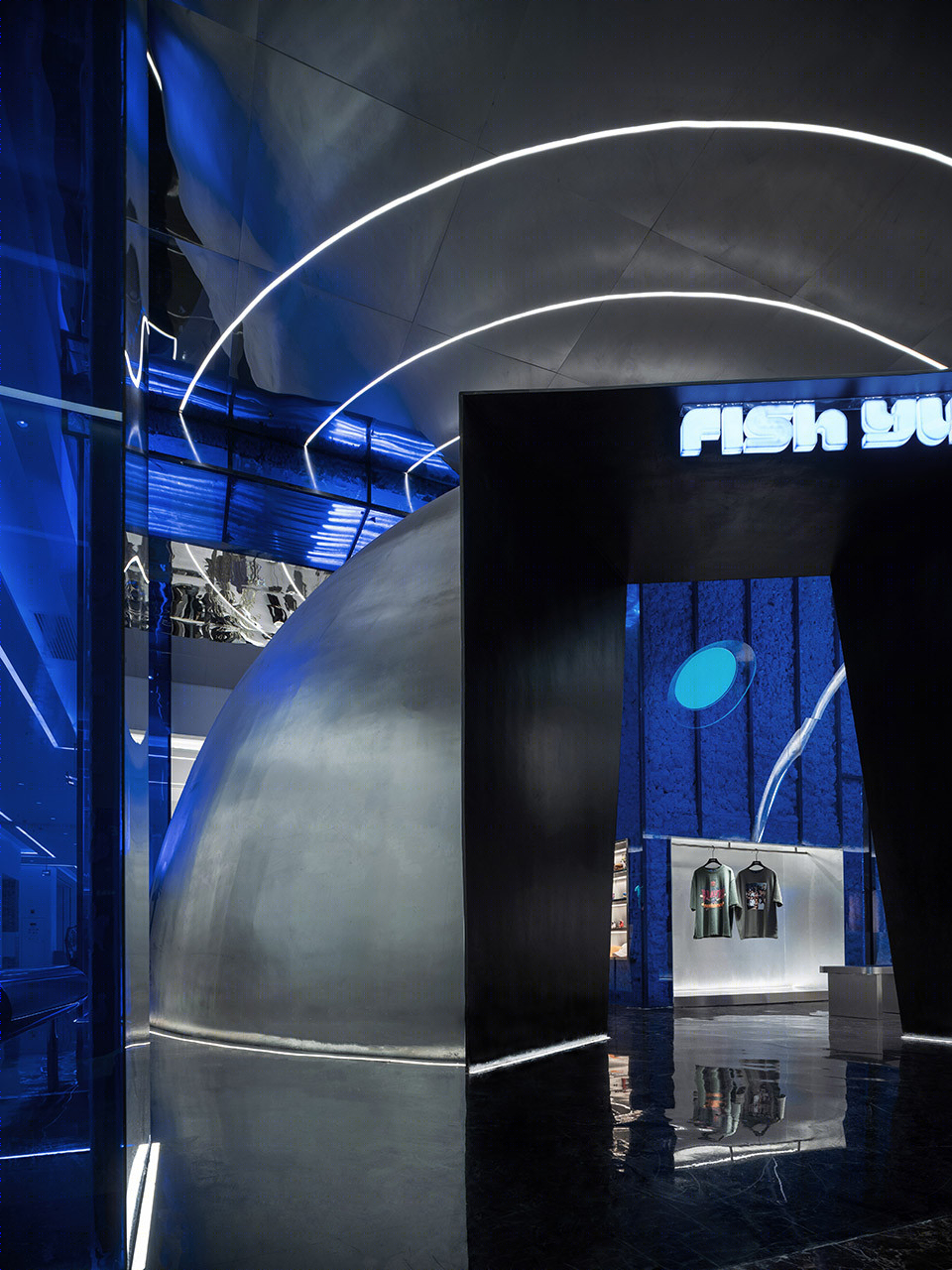 FISHYU 服装展厅丨中国广州丨季意空间设计-4