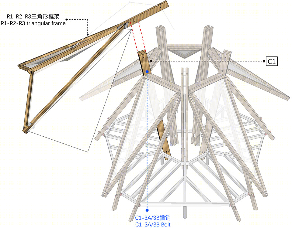 江苏泗阳“绽放”梨园现代装置丨同济大学&釜山大学-46